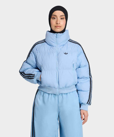 ADIDAS Crop Synthetic Down Puffer - Size S