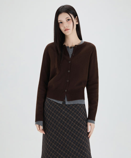 MIXXO MIXXO Cardigan Round Neck Women S