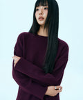 MIXXO MIXXO Knitwear Round Neck Loose Fit Pullover C