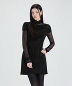 MIXXO MIXXO Short Sleeve Puff Dress - C