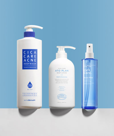 [3-piece set] Cica Care Body Wash + Body Mist + Body Lotion