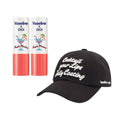 Vaseline Lip Therapy Color Care 4.2g 2 pieces + X OIOI collaboration baseball cap.