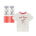 Vaseline Lip Therapy Color Care 4.2g 2 pieces + X OIOI collaboration T-shirt.
