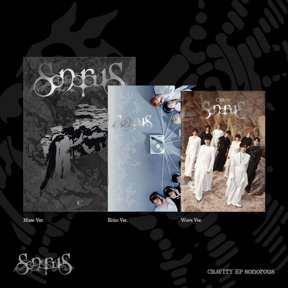 CRAVITY - EP [sonorous] (Echo Ver. / Muse Ver. / Wave Ver.) (3 Types Set)