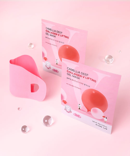 Round Lab Round Lab Camellia Deep Collagen V Lifting Gel Mask 4 sheets