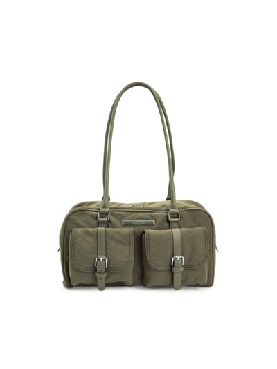 MATIN KIM Double Pocket Sporty Tote Bag