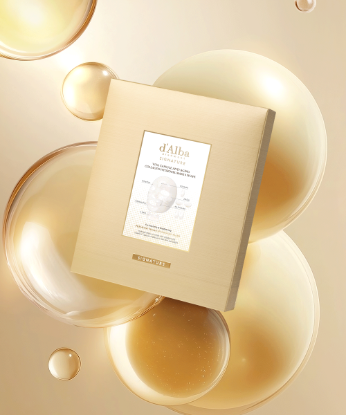 D'ALBA D'ALBA Signature Vita Capsule Hydrogel Mask 8 Shapes