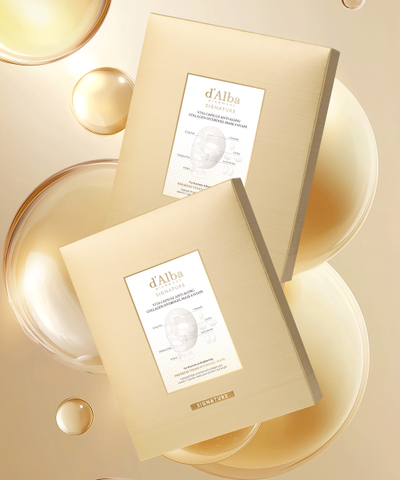 D'ALBA Signature Vita Capsule Hydrogel Mask 8 Sheets
