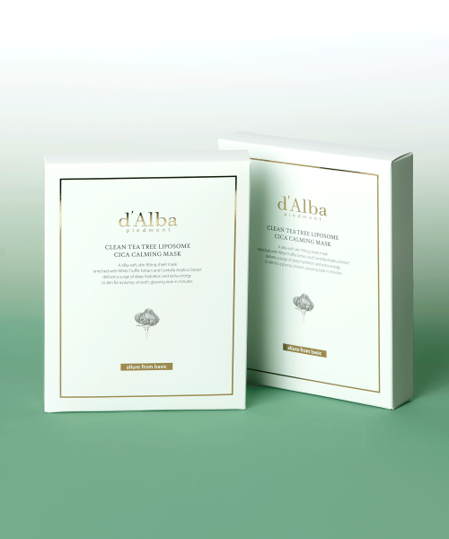 D'ALBA D'ALBA Clean Tea Tree Cica Calming Mask 2BOX