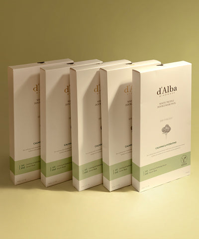 D'ALBA White Truffle Double Mask Pack Soothing/Moisturizing