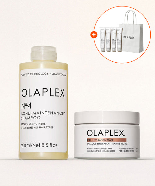 OLAPLEX Highly moisturizing shine care shampoo & hair mask set (NO.4+rich mask)