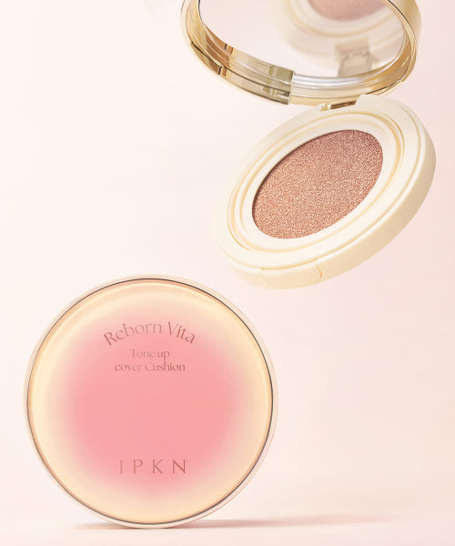 IPKN IPKN Ribbon Vita Tone Up Cover Cushion + Refill (2 Colors)