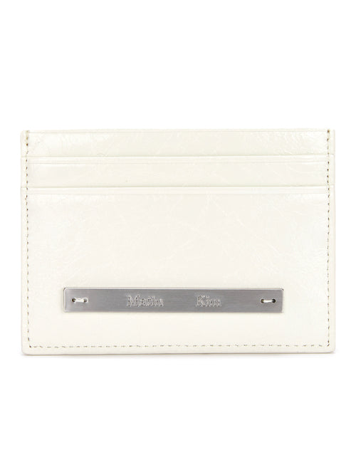 MATIN KIM MATIN KIM GLOSSY CARD WALLET ONE SIZE