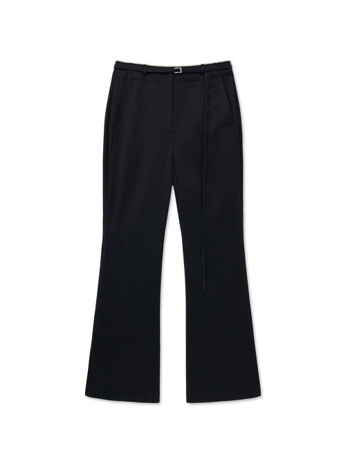 MATIN KIM MATIN KIM Cut Out Point String Trouser