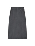 MATIN KIM MATIN KIM Washed Mermaid Long Skirt