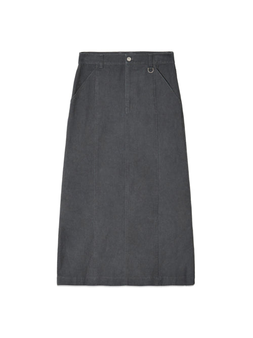 MATIN KIM MATIN KIM Washed Mermaid Long Skirt