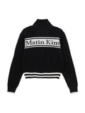 MATIN KIM MATIN KIM Spell Point Stripe Knit Cardigan