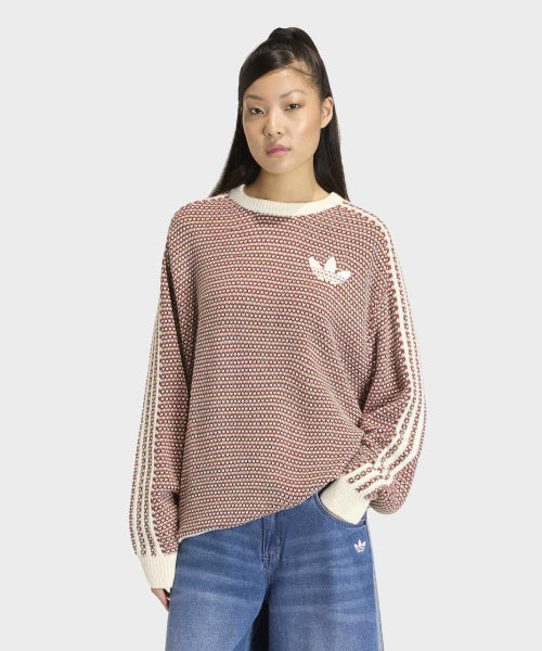ADIDAS ADIDAS Holiday Pack Knit Sweater - Red