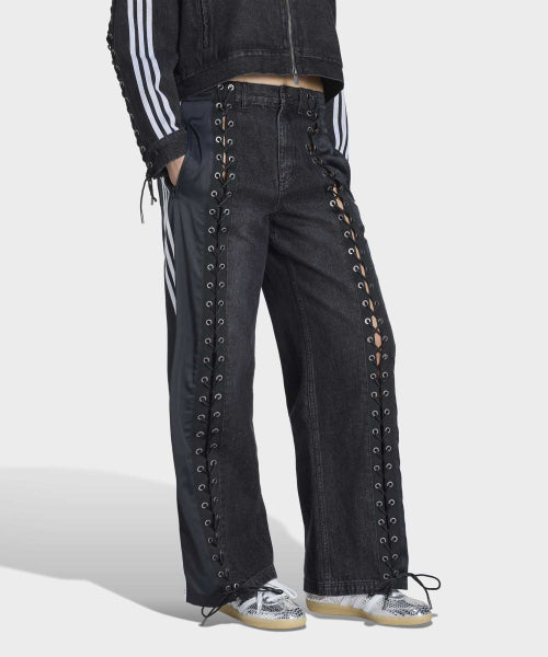ADIDAS ADIDAS Denim Track Pants - Black