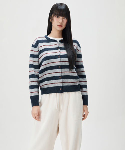 MIXXO MIXXO Cardigan Loose Fit Striped