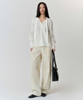 MUSINSA STANDARD WOMAN MUSINSA STANDARD WOMAN Women's Pants Cream