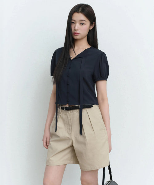 MUSINSA STANDARD WOMAN MUSINSA STANDARD WOMAN Women's Chino Shorts Light Beige