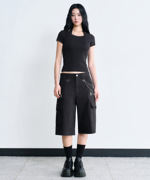 MUSINSA STANDARD WOMAN MUSINSA STANDARD WOMAN Women’s Skater Shorts Black