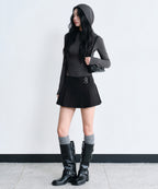 MUSINSA STANDARD WOMAN Korean pleated mini skirt