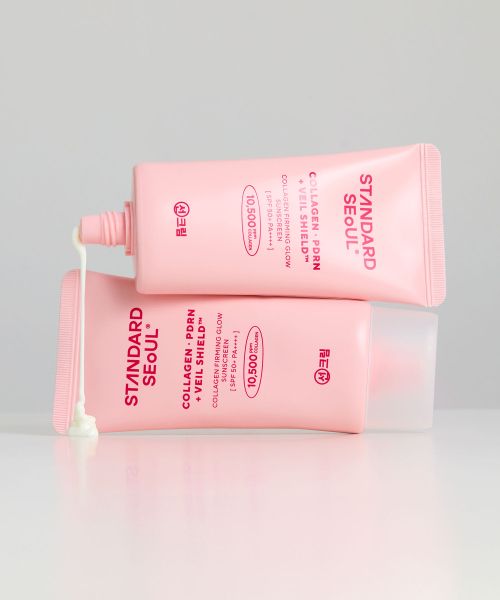 standardseoul [2PACK] Collagen Firming Glow Sunscreen 50ml, gentle formula.