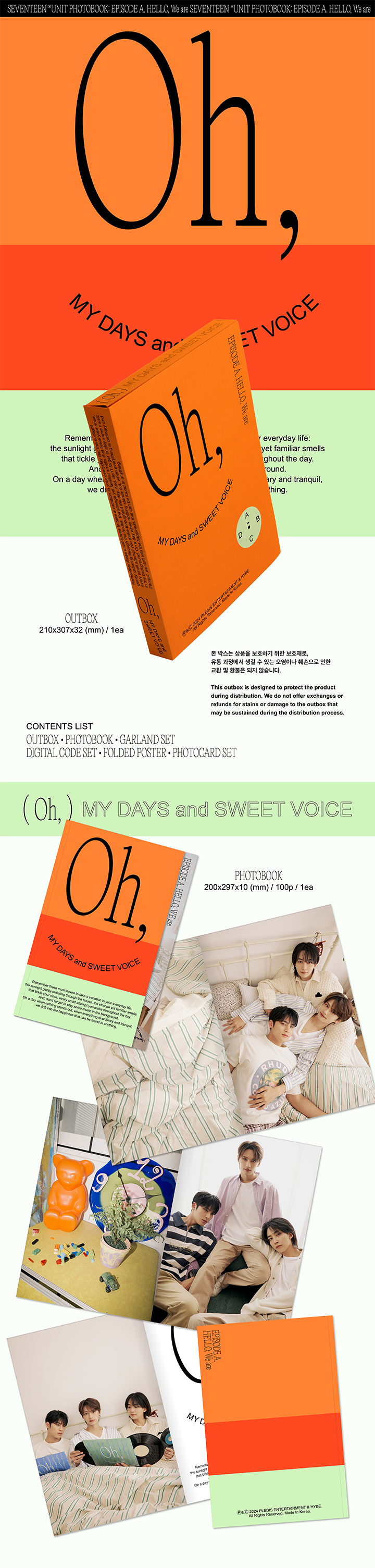SEVENTEEN UNIT PHOTOBOOK ‘EPISODE A,B' SET detail 2