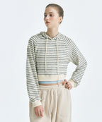 MIXXO MIXXO Hoodie Striped Crop