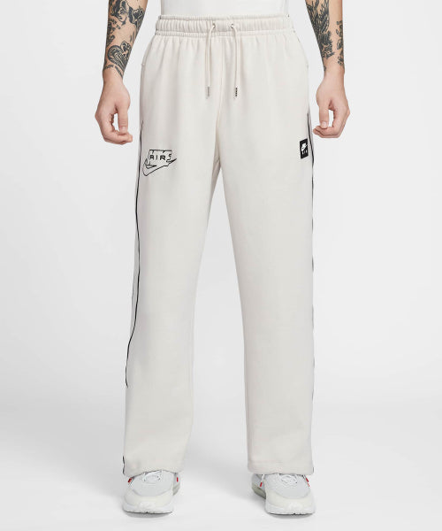 NIKE Nike Air Open Hem Fleece Pants M - Light Bone: Black
