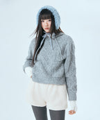 MIXXO MIXXO Hoodie Cable Hood Pullover
