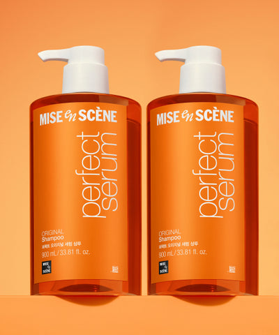 [Large Capacity] Perfect Original Serum Shampoo 900ml 2 packs