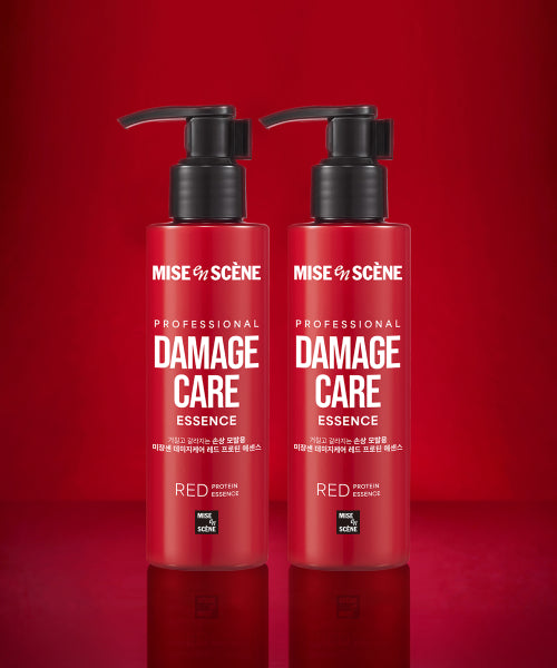 MISEENSCENE Damage Care Red Protein Hair Cream Essence 140ml 2 packs