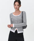 MUSINSA STANDARD WOMAN MUSINSA STANDARD WOMAN Cardigan Slim Fit