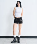 MUSINSA STANDARD WOMAN MUSINSA STANDARD WOMAN Drape Hooded Sleeveless Top (White)