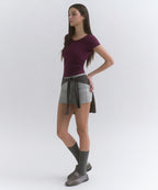 MUSINSA STANDARD WOMAN MUSINSA STANDARD WOMAN Skirt Medium Gray