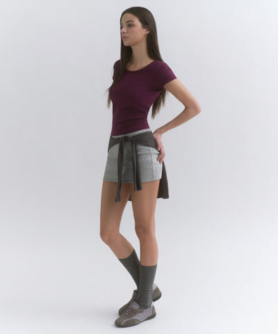 MUSINSA STANDARD WOMAN Skirt Medium Gray