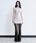MUSINSA STANDARD WOMAN MUSINSA STANDARD WOMAN Women's Mesh Layered Jersey Dress (Size M)