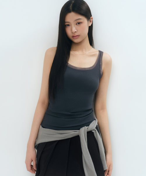 MUSINSA STANDARD WOMAN MUSINSA STANDARD WOMAN Women's T-Shirt Gray