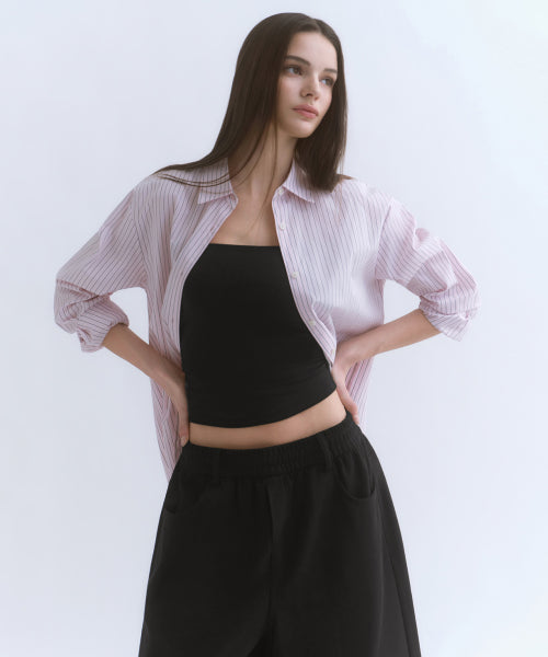 MUSINSA STANDARD WOMAN MUSINSA STANDARD WOMAN Women's Slim Tube Top Black