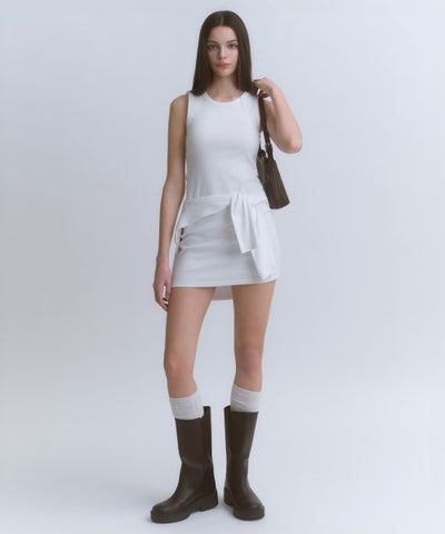MUSINSA STANDARD WOMAN Women's Tank Dress [White]