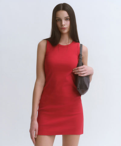 MUSINSA STANDARD WOMAN Women's Tank Dress Red