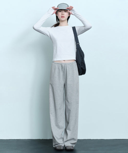 MUSINSA STANDARD WOMAN MUSINSA STANDARD WOMAN Pants Medium Gray