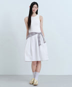 MUSINSA STANDARD WOMAN MUSINSA STANDARD WOMAN Women's Tank Top Combination Dress [White]