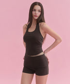 MUSINSA STANDARD WOMAN MUSINSA STANDARD WOMAN Women's Turn-Down Micro Jersey Shorts (Size S)