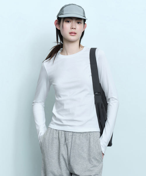 MUSINSA STANDARD WOMAN MUSINSA STANDARD WOMAN T-Shirt Slim Fit