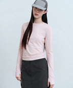 MUSINSA STANDARD WOMAN MUSINSA STANDARD WOMAN T-Shirt Slim Fit