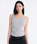 MUSINSA STANDARD WOMAN MUSINSA STANDARD WOMAN T-Shirt Medium Gray